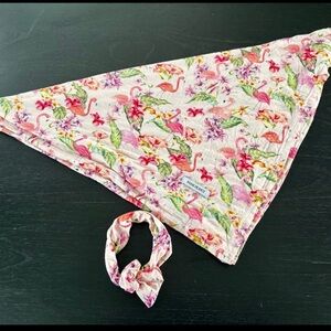 Posh Peanut Leilani Flamingo Swaddle & Headband Set